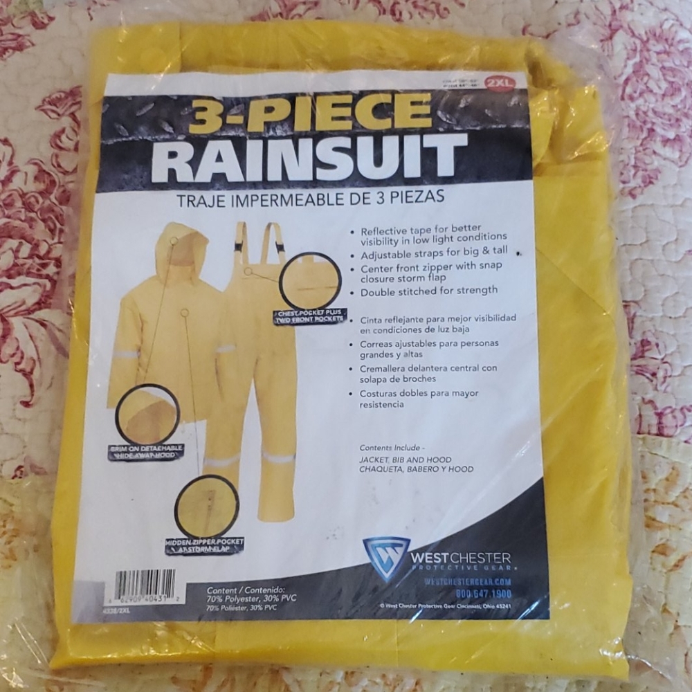 Rainsuit.